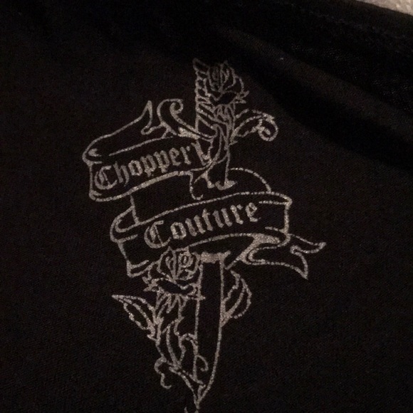 Chopper Couture Black Halter Tank Size M - Picture 4 of 4